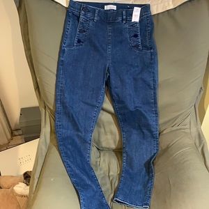 Loft jeans size 8 new with tags